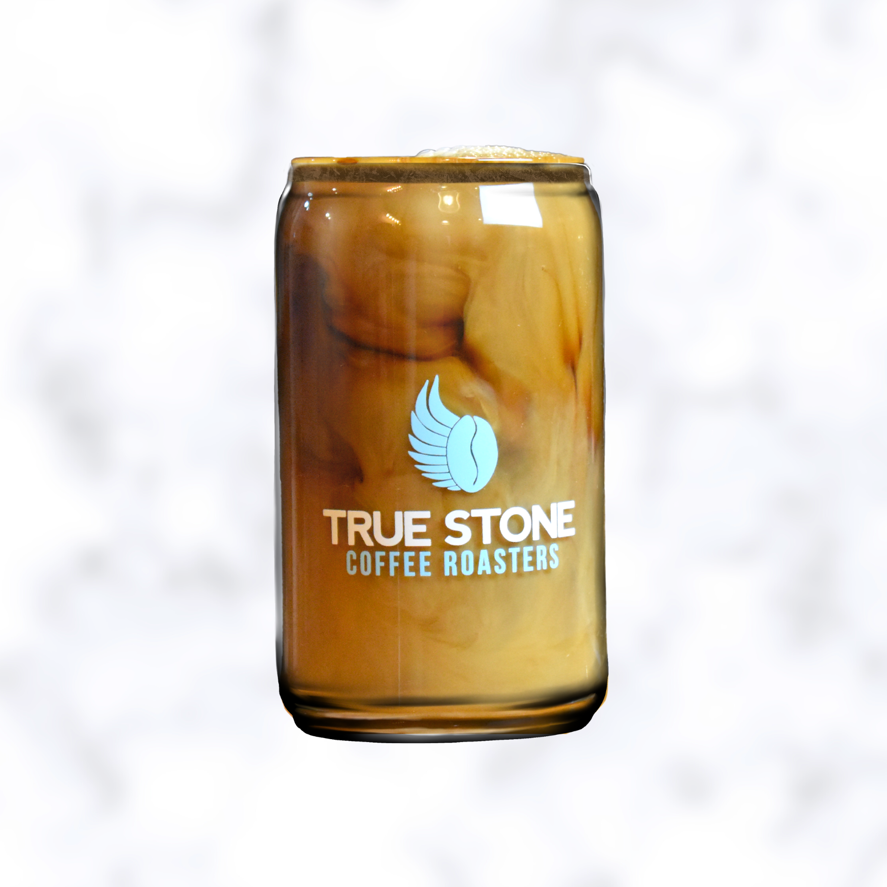 3oz Shot Glass w/ Spout – True Stone Coffee Roasters