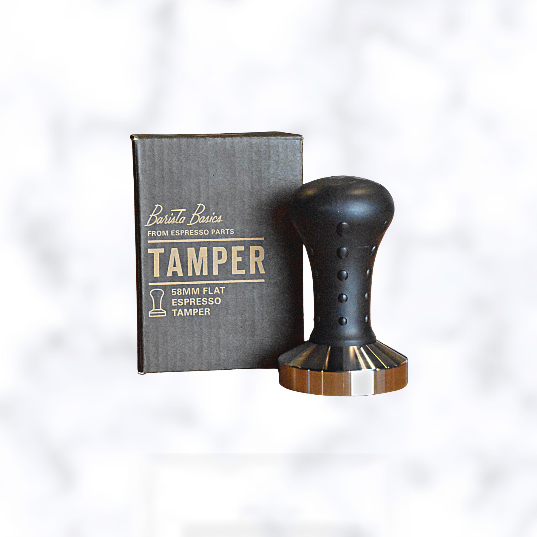 Tamper Black 58mm, Modo Barista