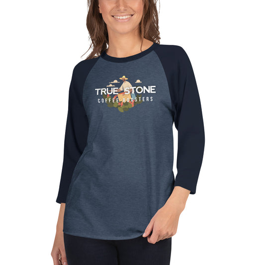 Unisex 3/4 Sleeve Raglan Shirt