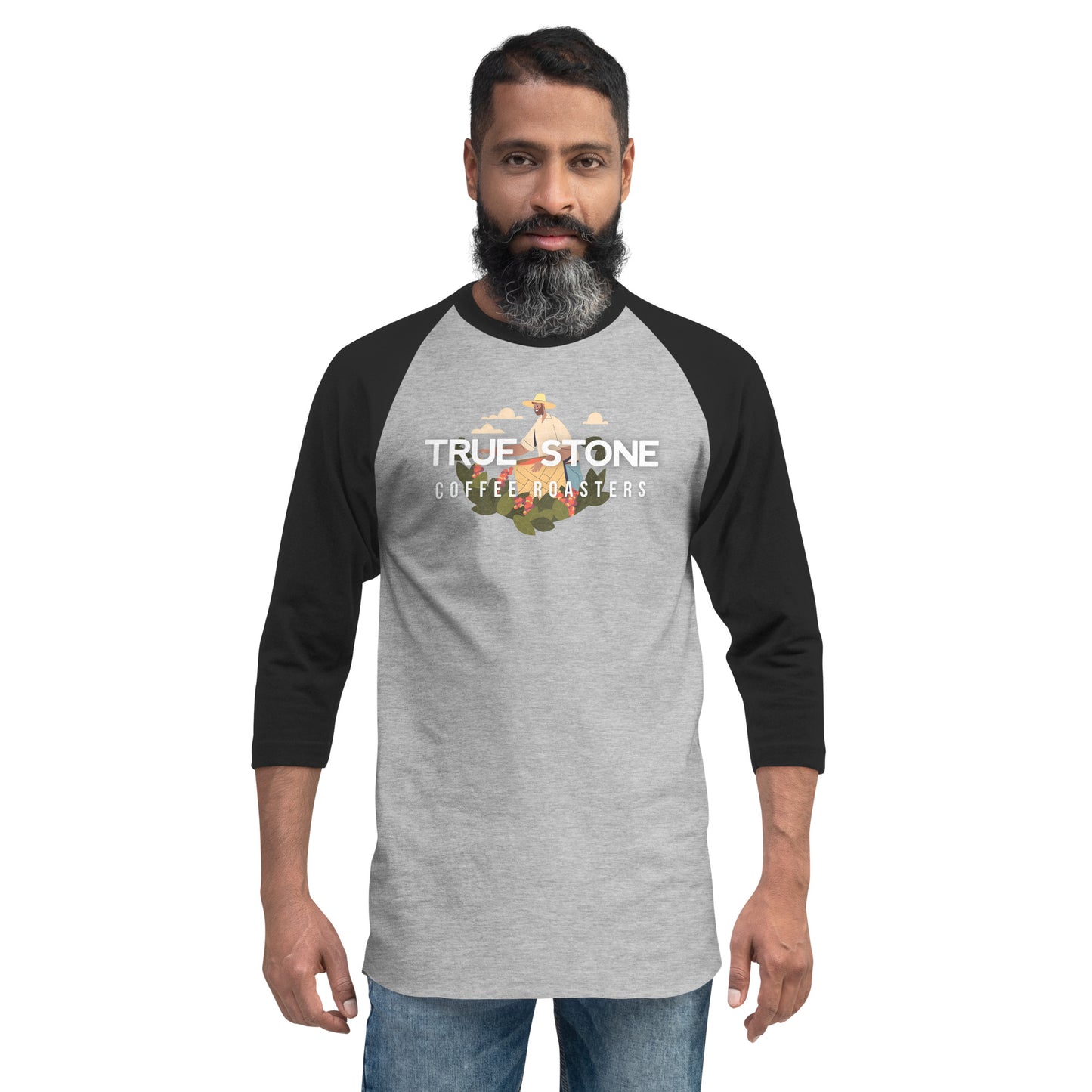 Unisex 3/4 Sleeve Raglan Shirt