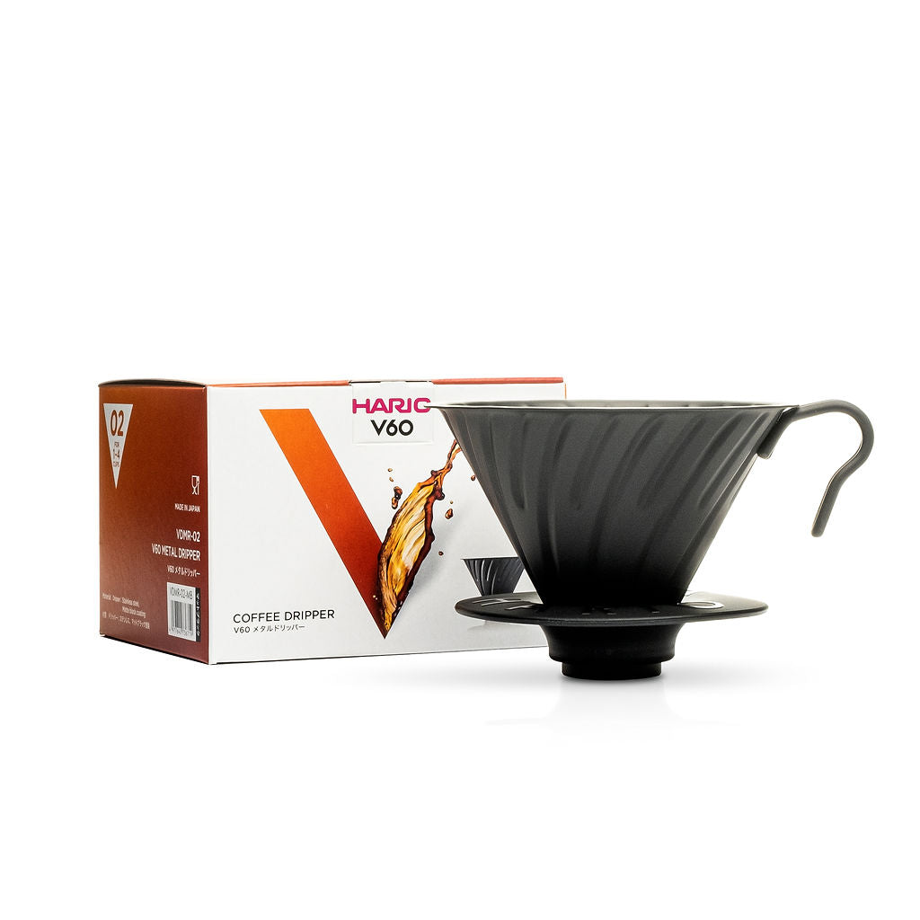 V60 Metal Coffee Dripper 02 - Black