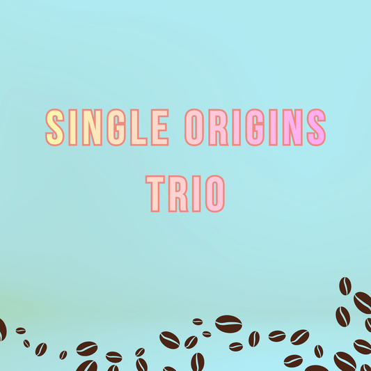 Single Origins Trio coffee bundle from True Stone Coffee Roasters