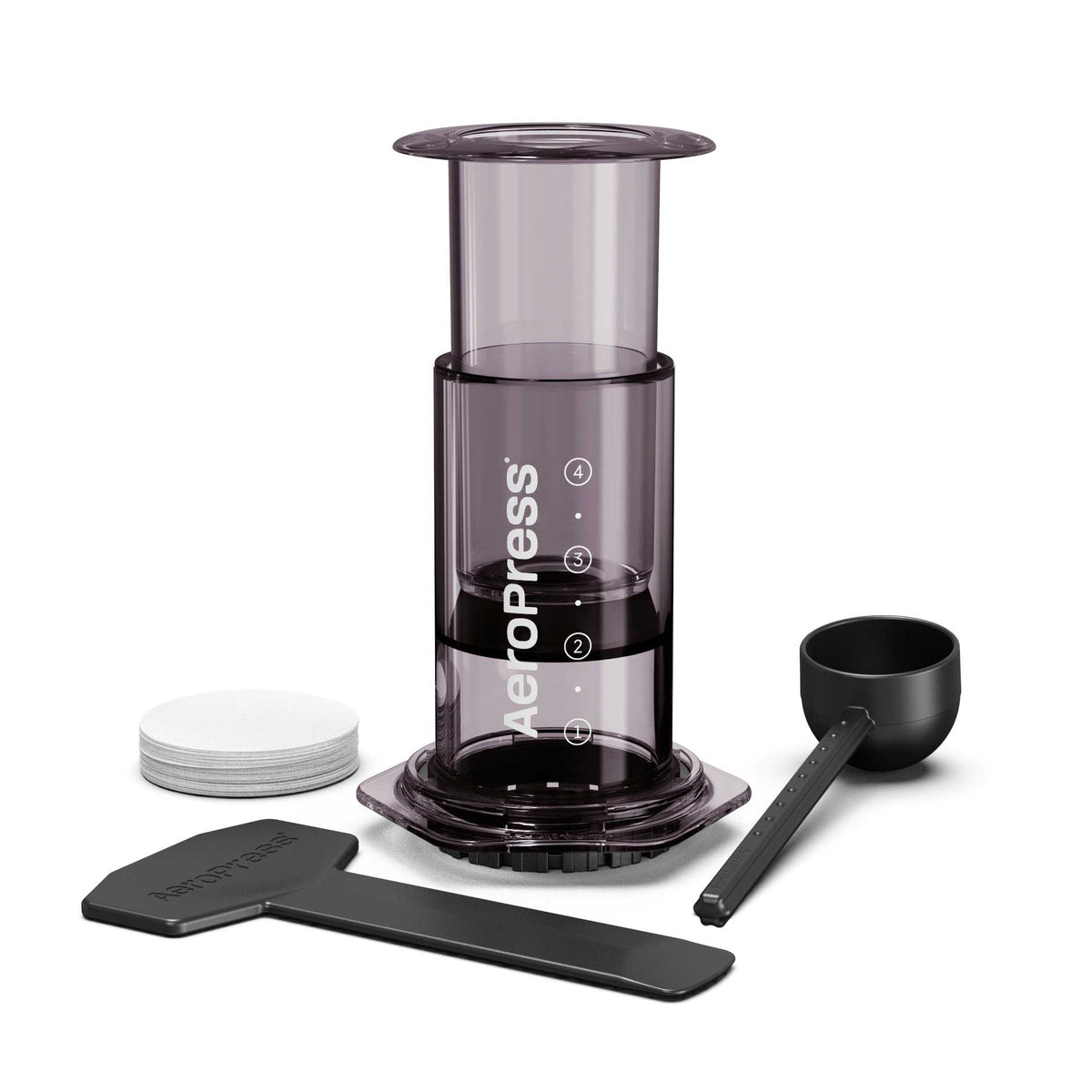 AeroPress Clear Coffee Maker - Black