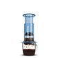 AeroPress Clear Coffee Maker - Blue