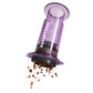AeroPress Clear Coffee Maker - Purple