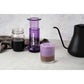 AeroPress Clear Coffee Maker - Purple