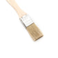 1" Wide Flat Brush with Natural Bristles and Wooden Handle